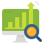 search-engine-optimization-icon-with-monitor-screen-and-upwards-arrows